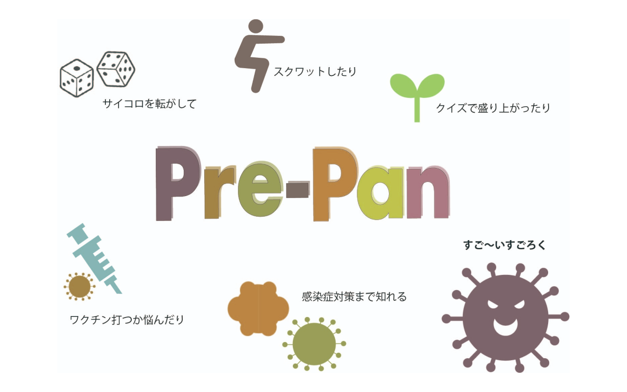 Pre-Pan：すごろくで遊びながら学ぶ感染症とその対策